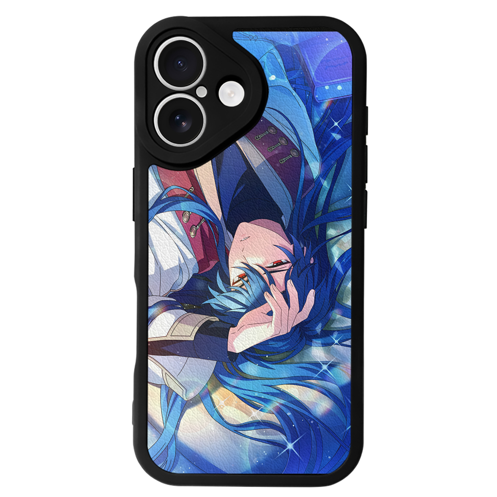 （画像用） 刀剣乱舞 Touken Ranbu 【iPhone 16シリーズ対応】シリコンスマホケース（レザー調） 材質：シリコン